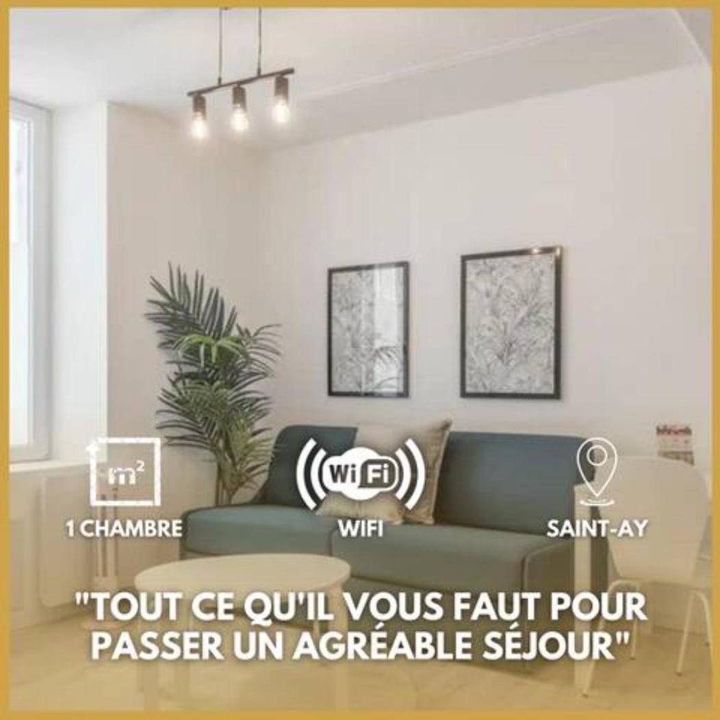 Апартаменты Charme De Loire A St Ay *T2* Saint-Ay Экстерьер фото